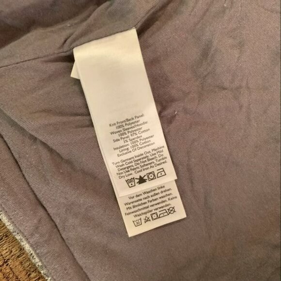 Eddie Bauer women’s knit front and back coat small - Picture 6 of 9